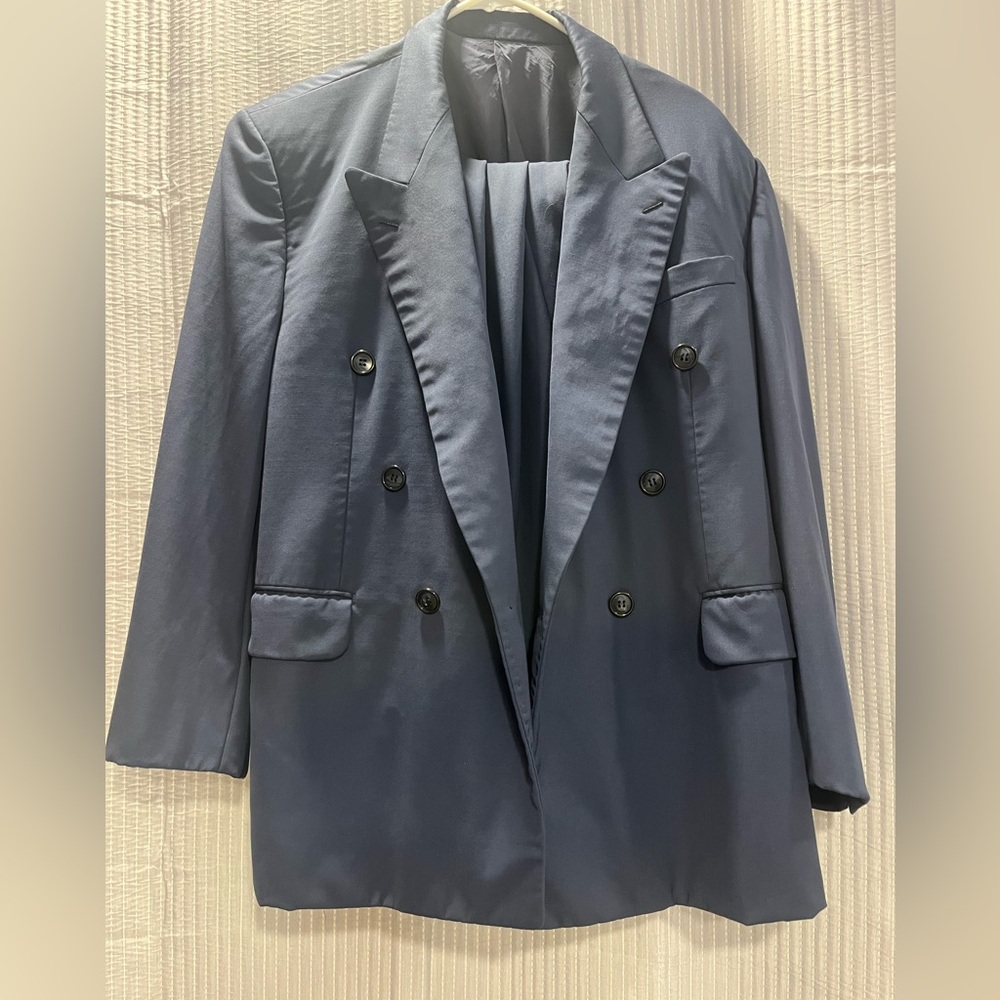 Scabal Super 100 Blue Suit